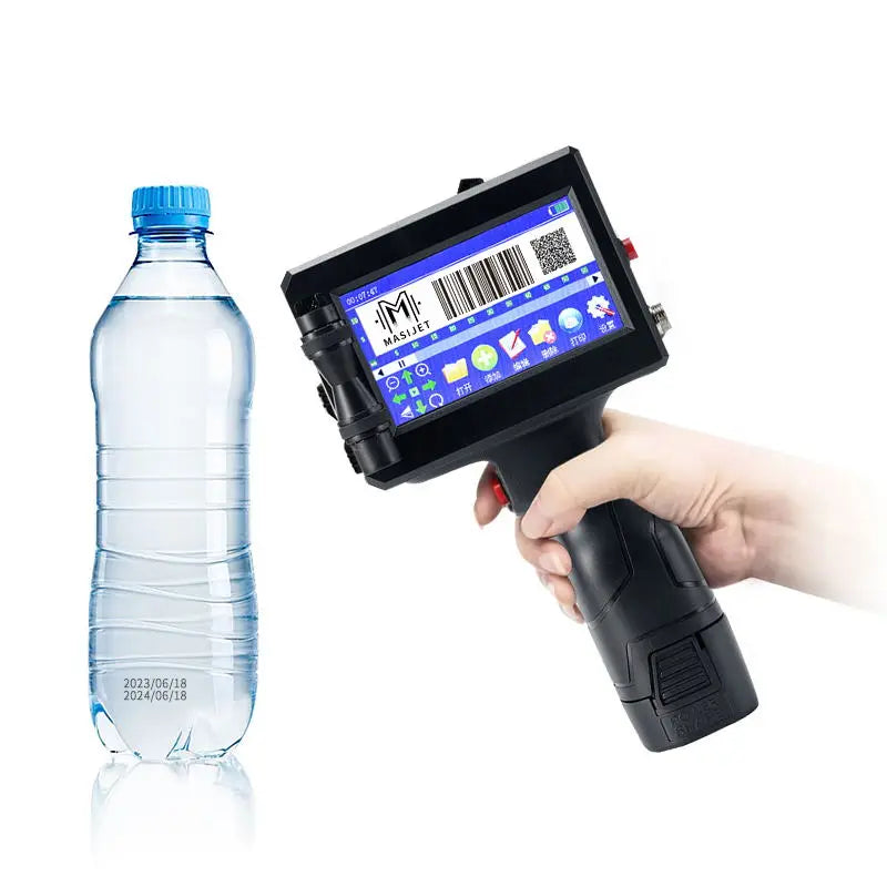 Portable Handheld Inkjet Printer /Smart Coder Carton Box Printing Machine/Time Date Handheld Batch Code Printer