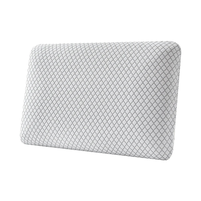 Hot Sale Ergonomic Contour Infused Bread Memory Foam Pillow Neck Support Marine Pattern Waterproof Mesh Cover Anti-Bacteria