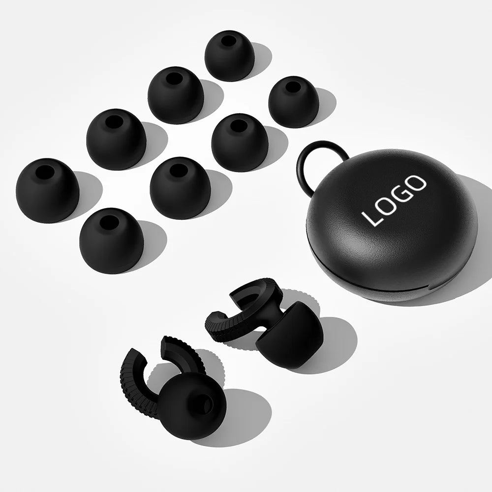 Hot Sale Silicone Earplugs Noise Canceling High Fidelity with case for Sleepwork CE Certification Hearing protection Ear Plugs