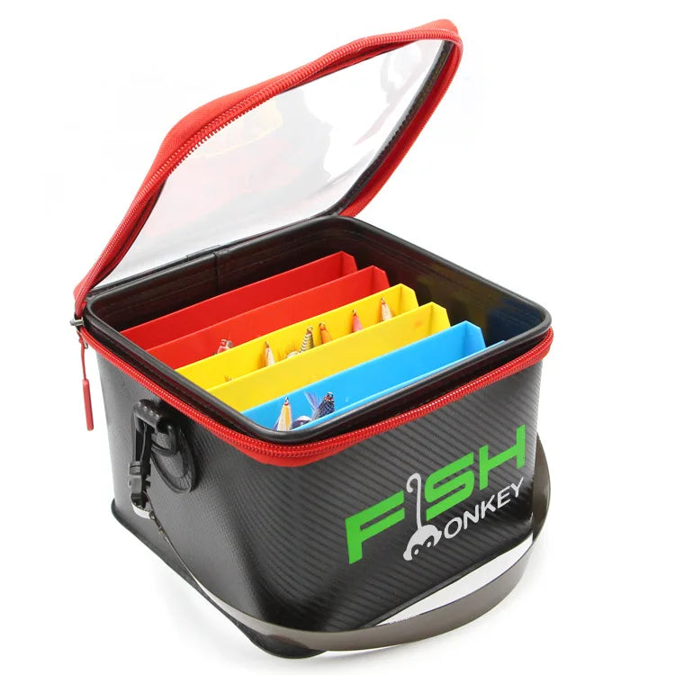 WSG011 23*23*16cm Carp Fishing Accessories Box Set Rig Winders Shrink Pack Thread Line Fly Fishing Accessories Winding
