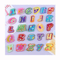 Cartoon Hot Melt Adhesive Embroidered Multicolor 26pcs Alphabet Patch for Clothing Bags Decoration Garment Embroidery Patches