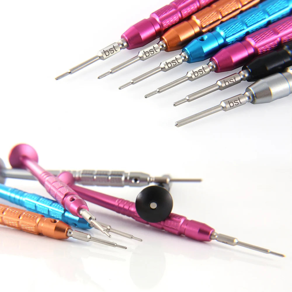 3D Design Screw Driver Strong Magnetic Precision Screwdriver Cell Phone Repair Hand Tools Kit 2pcs Screwdriver