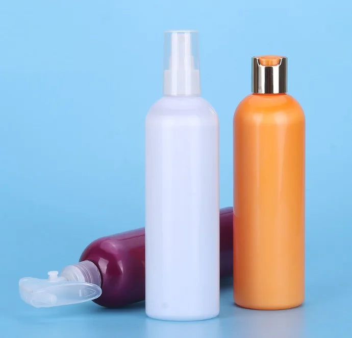 12 oz 355ml 360ml PET Plastic Bullet Cosmo Bottle 24mm 24-410 Container for Hair and Body Care Cleaning Products