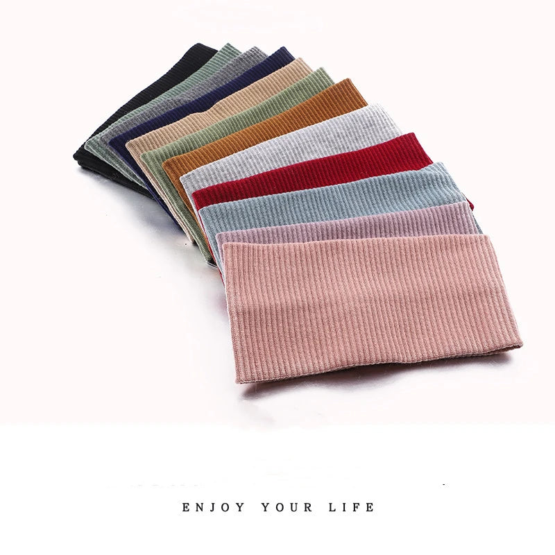 Custom Logo Spa Facial Headband Terry Cloth Spa Headband Stretch Towel Washable Facial Band Makeup Headbands for Women