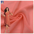 YX879 New Material Thin and Soft 100% Polyester 68gsm Silk Chiffon Fabric Woven Georgette Algae Green Chiffon Fabric