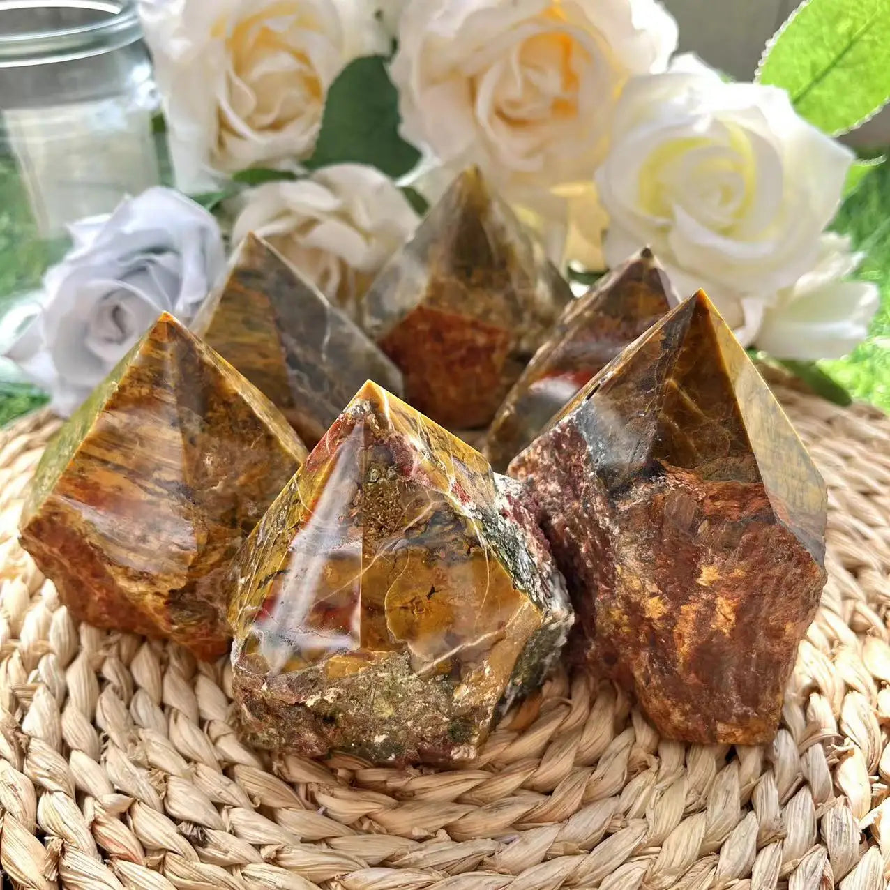 Hot Selling Wholesale New Arrival Gemstone Crystal Towers Pietersite Rough/raw Tower