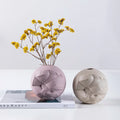 Merlin Living Room Decor Nordic Vase Decoration Home Living Room Fragrance Bottle for Ceramic White Vase