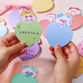 China Factory Animal Cartoon Shape Cute Kawaii Creative Design Sticky Note Pads 1656