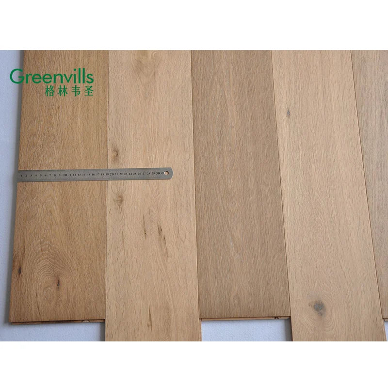 Dotan Grey Color Engineered European Oak Wood Flooring T&G Joint UV Oil and Brushed