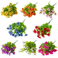 Handmade 7 Branches Artificial Faux Daisy Flowers for Garden for Easter New Year Back School Father's Day Celebrations