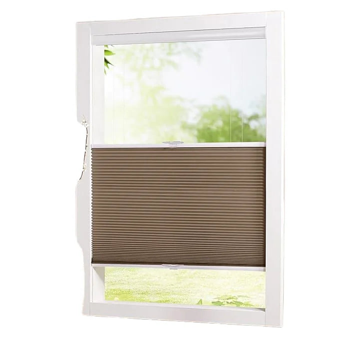 Manual Cordless Smart Top Down Bottom up Shades Blackout Honeycomb Blinds
