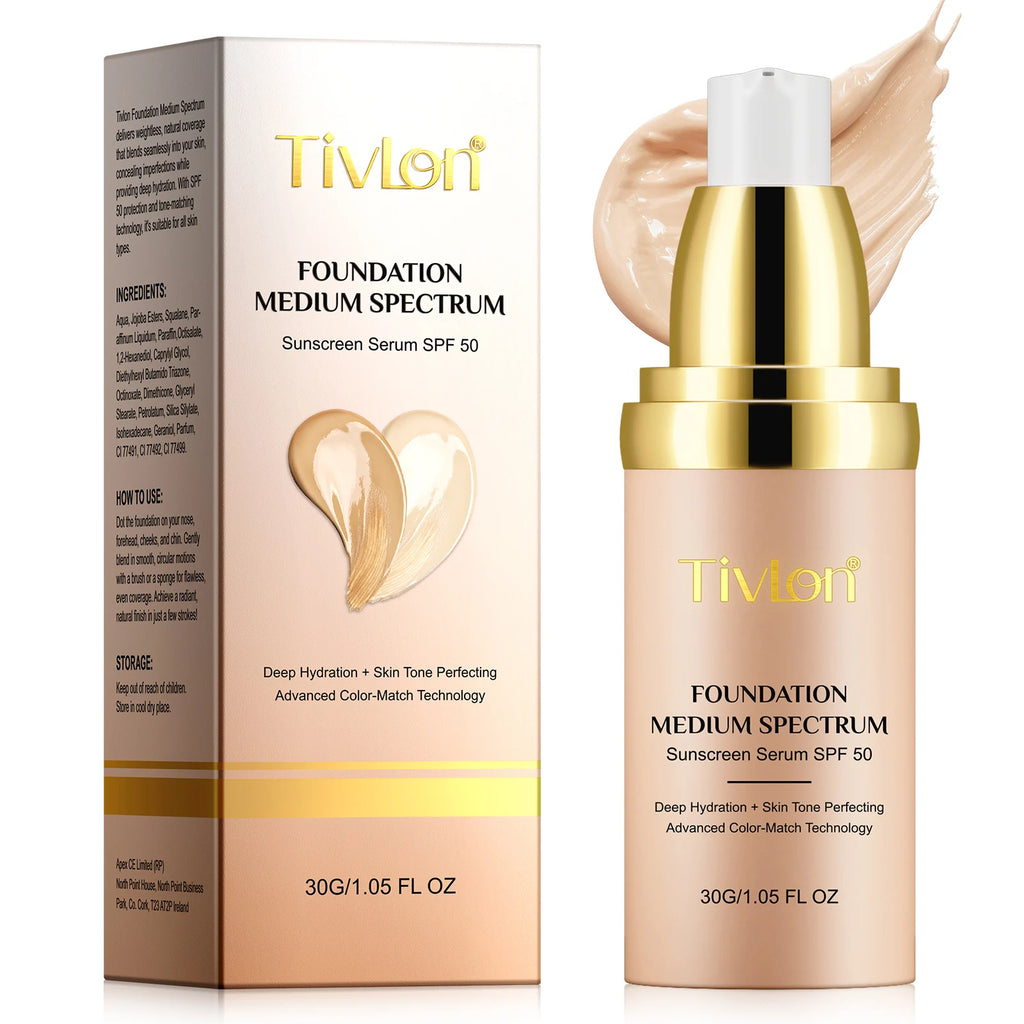 Wholesale Premium Original 30ml Cosmetics Makeup Base Face Foundation Chinese Formula Luxury Mini Size Liquid Foundation
