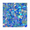 Diy Gament Ornament Christmas Party Confetti Paillette Golden Shiny Spangle Glitter Colorful Bulk PVC Geometric Sparkle Sequins