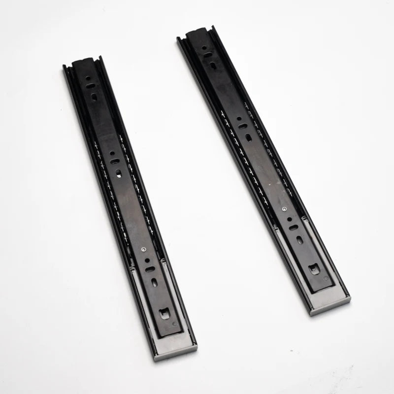 Modern Style Ball Bearing Telescopic Drawer Slide Furniture Hardware 45mm Wholesale for Kitchen Bedroom Cabinets Accessories