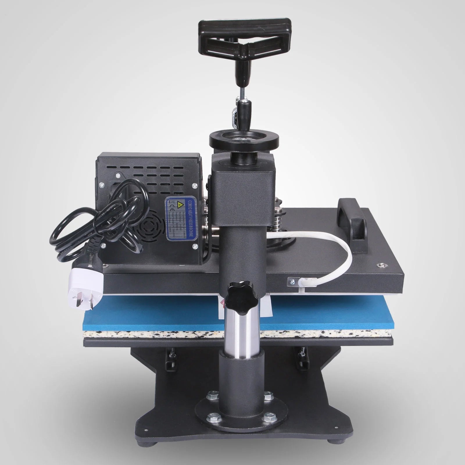 5 in 1 Hat Cup Heat Press Machine 15*15inch Semi-Automatic Factory Adjustment for Plate T-shirt Mug Cap Shoes 220V 110V Options