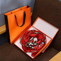 Custom Printed Paper Rigid Lid and Bottom Scarf Box for Shawl Silk Saree Hijab Socks Fur Packaging Gift Boxes