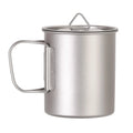 Portable 200M 300M 375ml 450ML Titanium Tableware Bowl Cup for Climbing and Tours Outdoor Picnic & Beer Cups