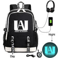 2026 Customize Teenager Backpack Large Capacity School Bag With Usb Charge