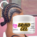 Private Label 250ml Braiding Gel Moisturizing Loc Gel Anti Itch Cool Scalp Braid Gel Extra Hold  for Twists Styling