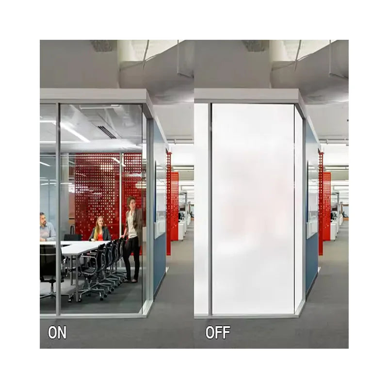 Electric Tinting PDLC Cam Filmi Kumandali Smart Tint Selfadhesive Switchable Glass Foil PDLC ITO Switchable Smart Film PDLC Film