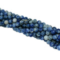 Wholesale Natural Sodalite Loose Gemstone Beads 4/6/8/10/12mm Round Shape Stylish DIY Jewelry Making Stone Beads Strand Unit