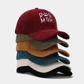 Customized Corduroy Baseball Cap Embroidery Baseball Caps 5 Panel Baseball Cap for Men