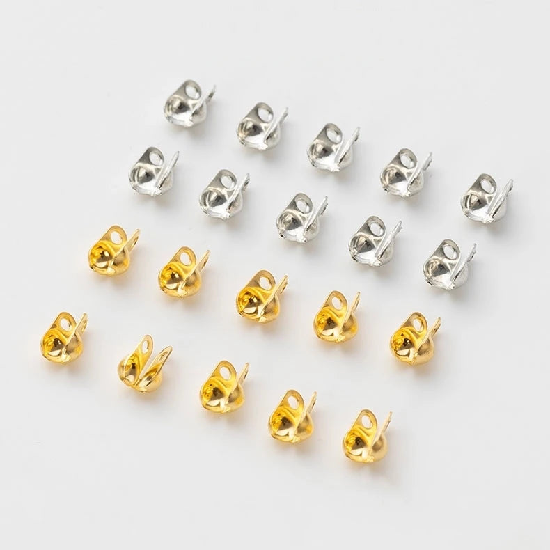 1.2-3.2 mm Beaded Chain with Stainless Steel Buckle Side Opening Jewelry Findings & Components