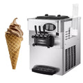 EU warehouse Special Counter R410a Refrigerating Fluid soft ice cream machine 3 flavors