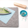 17" X 13.5" Wool Ironing Pad 1/2" Thick Wool Pressing Mat for Quilting