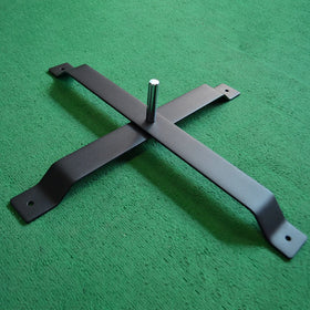 FEAMONT Wholesale Stainless Steel Square 2.2KG Black Portable Outdoor Flag Base