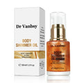 Wholesale Private Label Bronze Shimmer Body Oil Body Glow Shimmering Oil Body Shimmer Spray