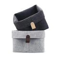 Customized Folding Felt Storage Bag Basket Box Felt Cube Bin for Toys and Book