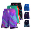 Wholesale Custom Design Casual Breathable Slit Basketball Shorts Moisture Wicking Basketball Sports Shorts