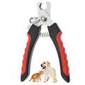 Wholesale Eco-Friendly RELI Stainless Steel Grooming Tool Pet Nail Trimmer Clipper with Nail File for Dogs