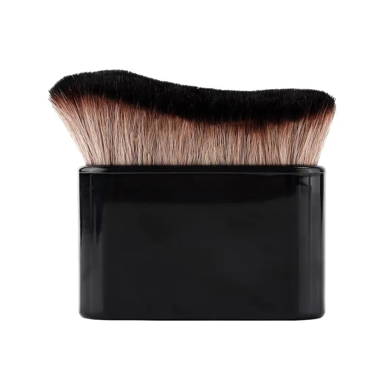 Makeup Foundation Brush Custom Logo Single Magic Powder Foundation Makeup Brush Flat Top Private Label Blending Foundation Brush