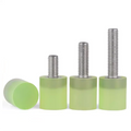 Polyurethane Rubber Damper Coated Stainless Steel Screw Bolt Anti-Vibration Shock Absorber Metric M3-M16 Wear Resistant Fine
