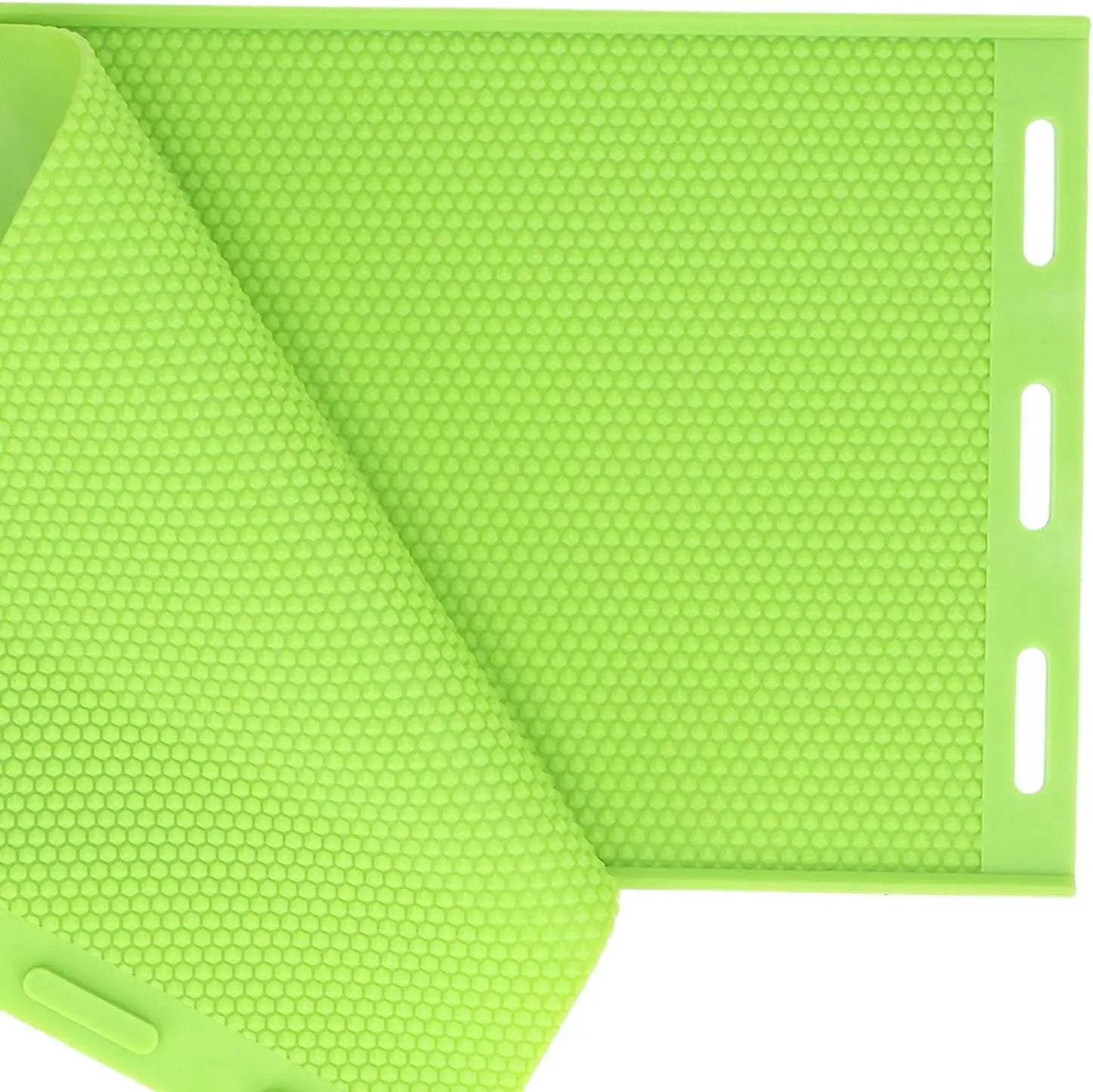 New Condition Silicone Honeycomb Mat Mold Embossed Candle Molds for Scented Candles Beeswax Foundation Press Mold for Beekeeping