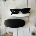 Wholesale Small MOQ Soft PU Leather Sunglasses Case Customizable Eyewear Case at Economical Price Iron Material