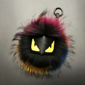 Little Bird Fox Fur Plush Pendant Bag Ornament Car Keychain