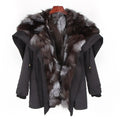 2026 New Trend Women Winter Fur Coat Faux fox Fur Coat Fox Fur Lined Coat MegaBDM