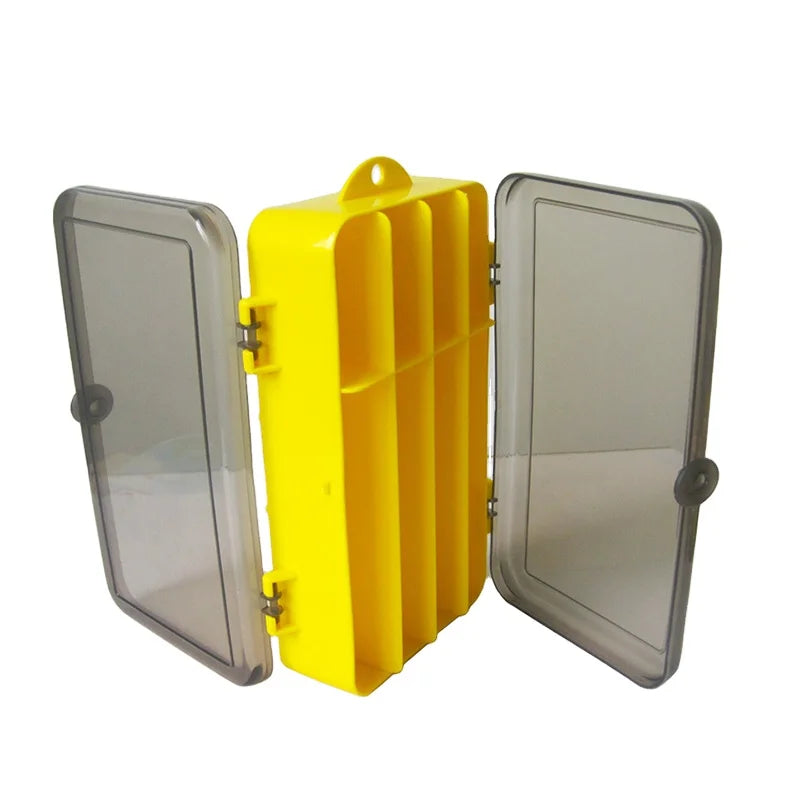 DORISEA PP Foldable Durable Portable Double-Sided Waterproof Fishing Tackle Box Storage Case Bass Perch Cod River Stream Shrimp