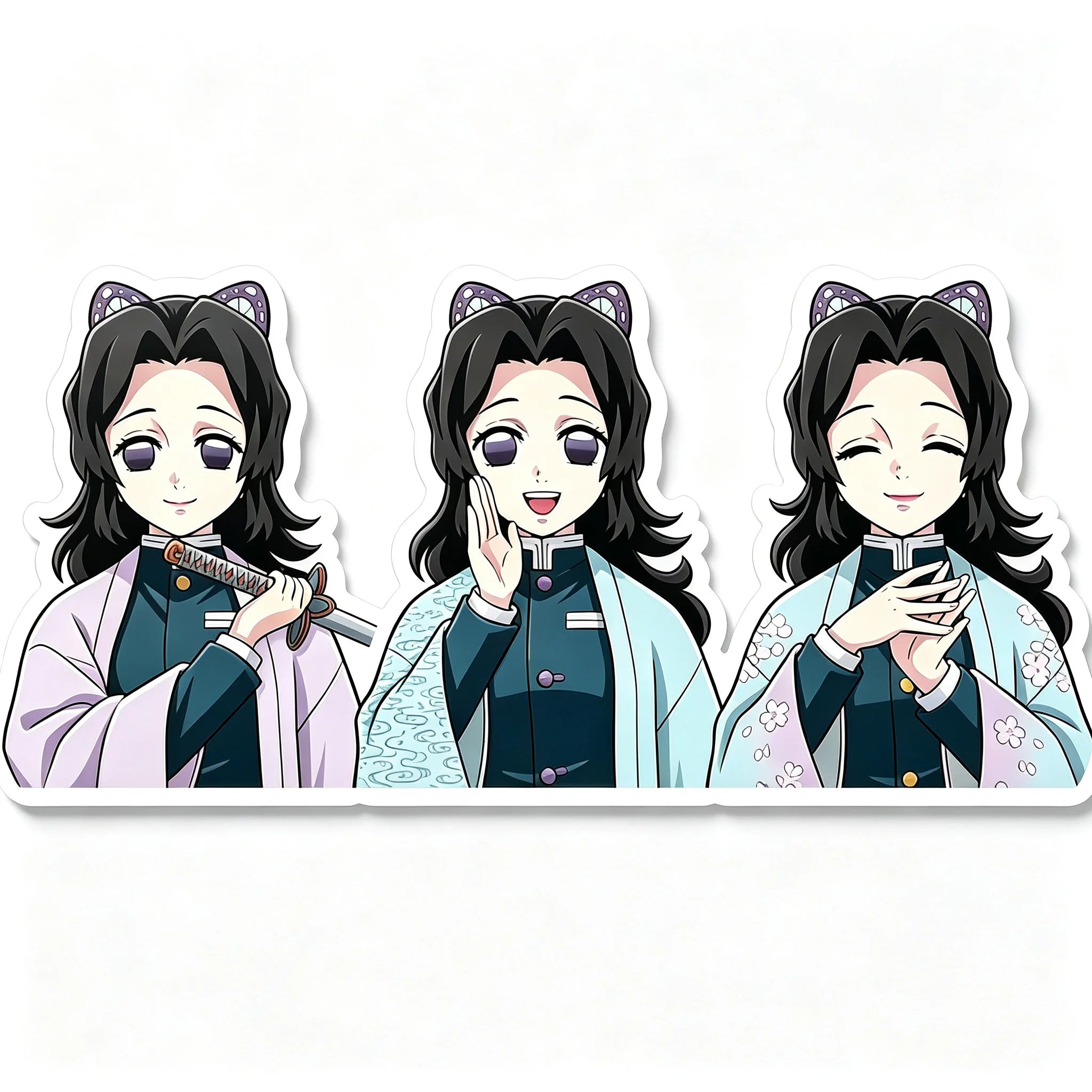 Factory Price 3D Anime Motion Phone Decals PET Waterproof 3D Changing 3D Cartoons Stickers for Phone