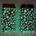 12oz Neoprene Standard Can Cooler Sleeve Luminous Faux Leather Beverage Can Holder Glow in the Dark for Holiday