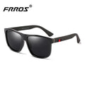 DUBERY Designer Shades Polarized Sunglasses Unisex  UV400 Fashion Retro TAC Lenses PC Frame /Yellow/Red/Blue Sunglasses
