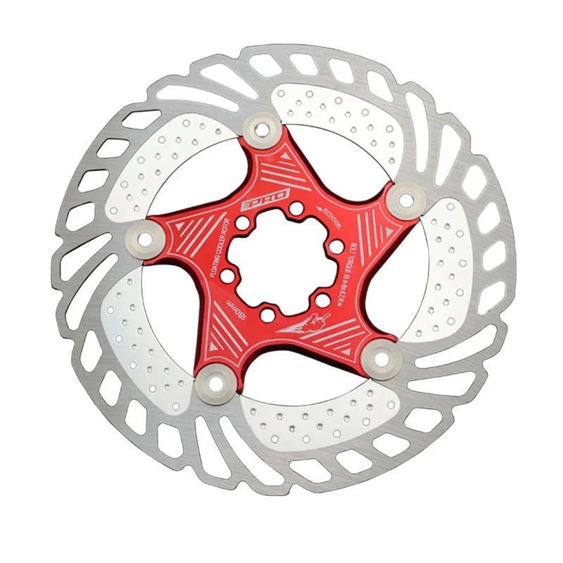 PRO-R03 180mm 160mm Bicycle Brake Disc Aluminum Alloy Hollow Out Floating Bicycle Brake Rotor for Mountain Bike