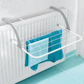 Retractable Cleaning Towel Rack Shelf Outdoor Clothes Hanger Rail Folding Drying Holder for Bedroom
