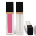 2023 Accept Custom Logo Eco-friendly Screen Printing Lipstick Gloss Tube Square Liquid Lipstick Luxury Packaging Lip Containers