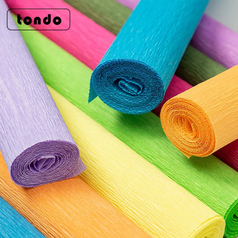 Tondo Wholesale 50cm Crepe Paper Roll for Decoration Flower MegaBDM
