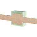 Printable Natural Kraft Brown Wrap Label Handmade Self-Adhesive Blank Cigar Band Soap Labels for Inkjet/Laser Printer