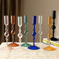 Handmade Wedding Glass Candlesticks Home Decoration Glass Candlesticks&glass Candle Holder